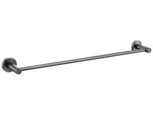 Bristan Round Towel Rail - Brushed Anthracite