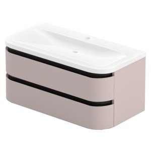 Duarti by Calypso Berrington Cashmere Glow Vanity with Whitley Basin – 1000mm