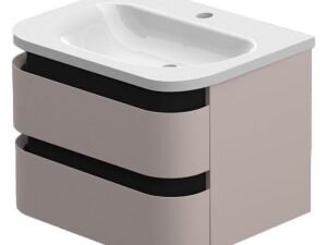 Duarti by Calypso Berrington Cashmere Glow Vanity with Whitley Basin - 600mm