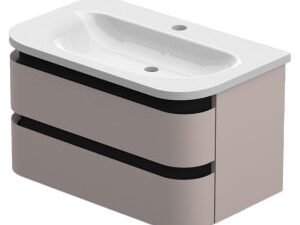 Duarti by Calypso Berrington Cashmere Glow Vanity with Whitley Basin - 800mm