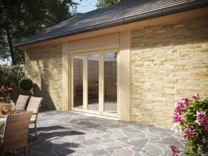 Rohden Unfinished External Bi-Fold Doorset - 2.1m