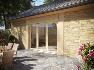 Rohden Unfinished External Bi-Fold Doorset - 2.7m