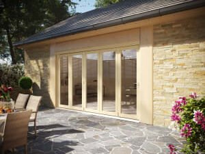 Rohden Unfinished External Bi-Fold Doorset - 3.6m