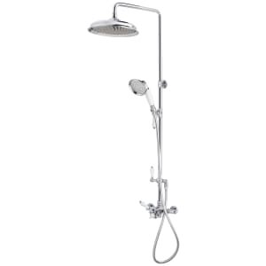 Hamilton Dual Outlet Thermostatic Mixer Shower – Chrome