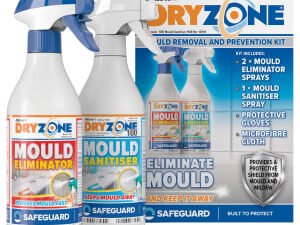 Dryzone Mould Remover & Prevention Kit - 3 x 450ml Spray
