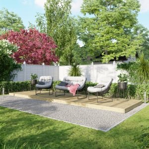 Power Timber Decking Kit No Handrails – 1.8 x 6m