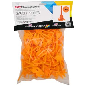 Easy Tile Align Spacer Posts – 7mm – Pack of 150