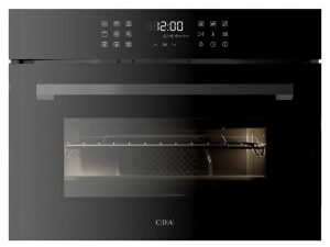 CDA VK903BL Compact Built In Combination Microwave Oven - Black