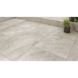 Swinsty Beige Matt Outdoor Porcelain Paving Tile – 600 x 600 x 20mm – Pack of 2