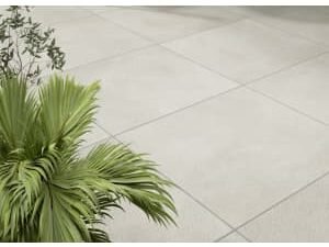 Exmoore Ivory Matt Outdoor Porcelain Paving Tile - 600 x 600x 20mm - Pack of 2