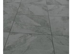 Winterburn Slate Black Matt Outdoor Porcelain Paving Tile - 600 x 600 x 20mm - Pack of 2