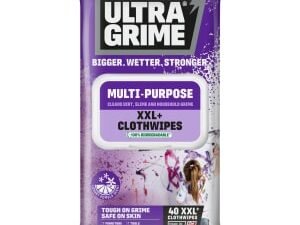 UltraGrime Multi-Purpose Pomelo XXL+ Clothwipes 40 pack