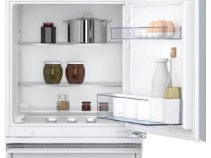 NEFF KU1212FE0G N50 Integrated Under Counter Fridge - White