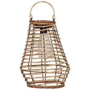 Smart Solar Faux Rattan Maris Lantern