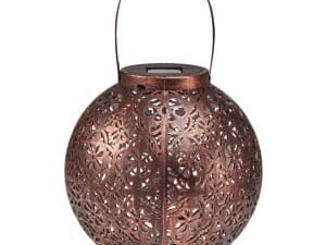 Smart Solar Large Boulette Lantern - 22.5cm