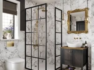 Multipanel Linda Barker Unlipped Bianca Luna Shower Panel - 2400 x 598 x 11mm