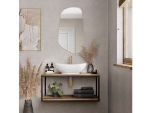 Multipanel Pure Unlipped White Mineral Shower Panel - 2400 x 1200 x 11mm