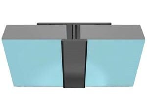 Multipanel Type D Black Continuous H Joint - 2450mm