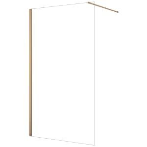 Nexa By Merlyn 1.5m Bracing Bar for Wet Room Shower Screen – Brushed Bronze
