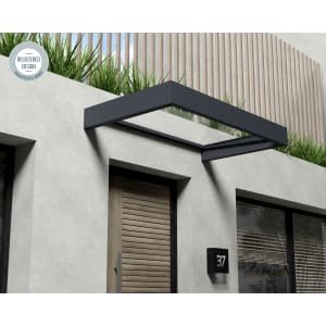Palram Sophia Grey Door Canopy – 950 x 1600mm