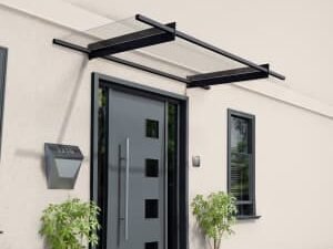 Palram Nancy Grey Door Canopy - 940 x 2055mm