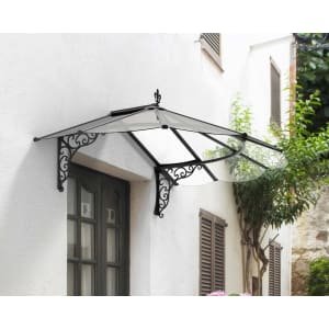 Palram Iris Black Door Canopy – 1250 x 1749mm
