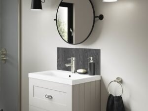 Mermaid Bomarzo Alloy Bathroom Splashback - 600 x 250mm