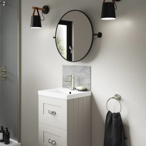 Mermaid Caliza Alloy Bathroom Splashback – 400 x 250mm