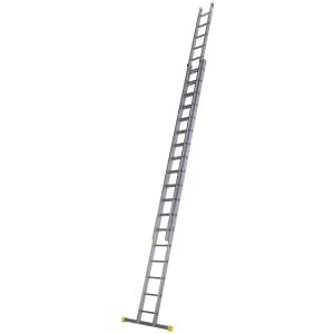 Werner Square Rung Double Extension Ladder – Max Height 9.12m