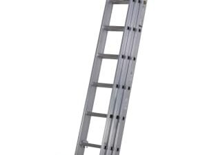 Werner Square Rung Triple Extension Ladder - Max Height 4.13m