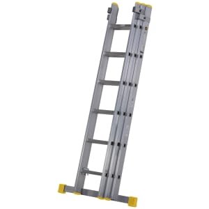 Werner Square Rung Triple Extension Ladder – Max Height 4.13m