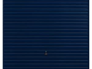 Garador Horizon Framed Retractable Garage Door - Steel Blue - 2134 x 1981mm