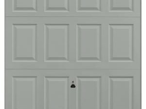 Garador Beaumont Panelled Framed Retractable Garage Door - Agate Grey - 2134 x 1981mm