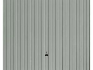 Garador Carlton Vertical Framed Canopy Garage Door - Agate Grey - 2438 x 2136mm