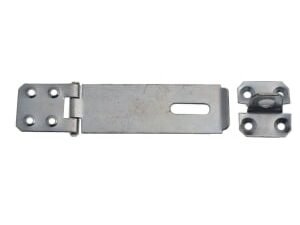 Wickes Safety Hasp and Staple Galvanised - 100mm