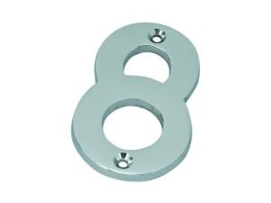 Wickes Door Number 8 - Chrome