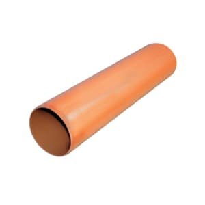 FloPlast 110mm Underground Drainage Pipe 3m – Terracota