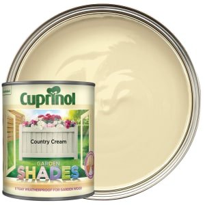 Cuprinol Garden Shades Matt Wood Treatment – Country Cream 1L