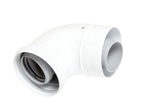 Ideal Logic/Independent Boiler 90 Degree Flue Elbow