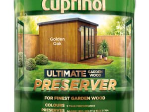 Cuprinol Ultimate Garden Wood Preserver - Golden Oak - 4L