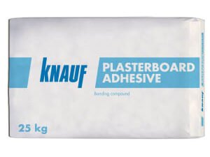Knauf Gypsum Based Plasterboard Adhesive 25kg