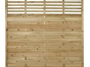 Forest Garden Pressure Treated Kyoto Fence Panel - 1800 x 1800mm - 6 x 6ft - Pack of 5