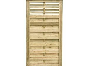 Forest Garden Kyoto Slatted Timber Gate - 900 x 1800 mm