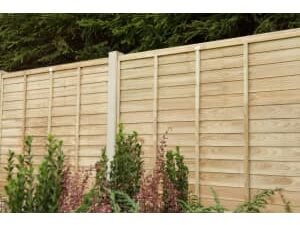Wickes Pressure Treated Overlap Fence Panel - 6 x 6ft