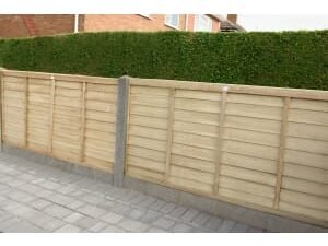 Forest Garden Pressure Treated Overlap Fence Panels - 6 x 4ft