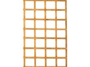 Forest Garden Fence Top Trellis Square Lattice - 1830 x 900mm