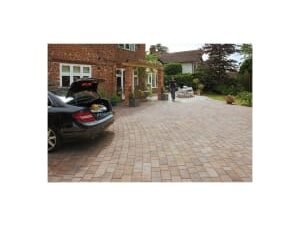 Marshalls Tegula Driveway Block Paving Pack Mixed Size - Harvest 9.73 m2