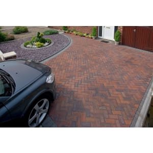 Marshalls Driveline Priora Driveway Block Paving – Brindle 200 x 100 x 60mm Pack of 404