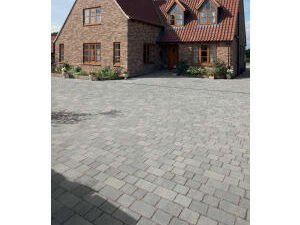 Marshalls Drivesett Tegula Driveway Block Paving - Pennant Grey 120 x 160 x 50mm Pack of 606