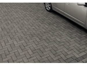 Marshalls Driveline Priora Driveway Charcoal Block Paving - 200 x 100 x 60mm - Pack of 404